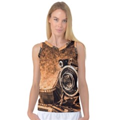 Camera Film Vintage Film Camera Old Old Camera Women s Basketball Tank Top by danenraven