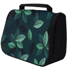 Leaves Pattern Full Print Travel Pouch (big) by artworkshop