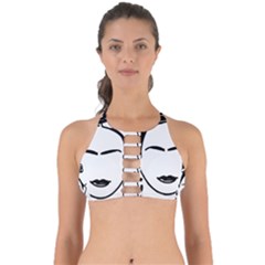 Frida Kahlo  Perfectly Cut Out Bikini Top by Sobalvarro