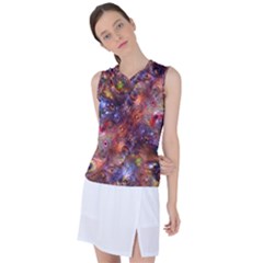 Fantasy Surreal Animals Psychedelic Pattern Women s Sleeveless Sports Top