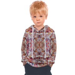 Pastels Kaleidoscope Kids  Overhead Hoodie by kaleidomarblingart