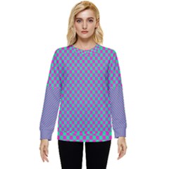 Pattern Hidden Pocket Sweatshirt by gasi