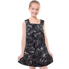 Xeno Frenzy Kids  Cross Back Dress by MRNStudios