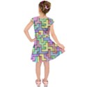 Colorful stylish design Kids  Short Sleeve Dress View2