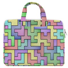 Colorful Stylish Design Macbook Pro 16  Double Pocket Laptop Bag  by gasi