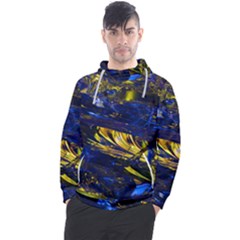 Space Futuristic Shiny Abstraction Flash Colorful Men s Pullover Hoodie by Pakemis