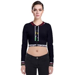 1036 Histo-pop Long Sleeve Zip Up Bomber Jacket by tratney