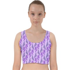 Unicorn Butterfly Velvet Racer Back Crop Top by Sparkle