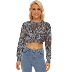 Floral Surface Print Design Lightweight Long Sleeve Sweatshirt by dflcprintsclothing