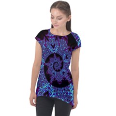 Shay Cap Sleeve High Low Top by MRNStudios