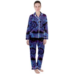 Shay Women s Long Sleeve Satin Pajamas Set	 by MRNStudios