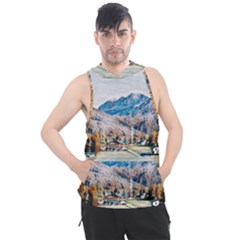 Trentino Alto Adige, Italy  Men s Sleeveless Hoodie by ConteMonfrey