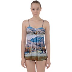 Trentino Alto Adige, Italy  Babydoll Tankini Set by ConteMonfrey