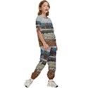 Calm Day On Lake Garda Kids  Tee and Pants Sports Set View3