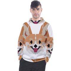 Cardigan Corgi Face Men s Pullover Hoodie by wagnerps