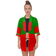 Avar People Open Front Chiffon Kimono by tony4urban