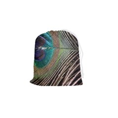 Peacock Drawstring Pouch (small)