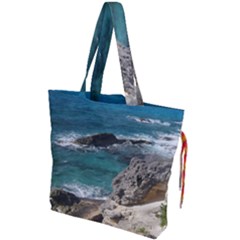 Isla Mujeres Mexico Drawstring Tote Bag