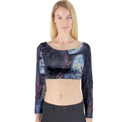 Pavement Lover Long Sleeve Crop Top by MRNStudios