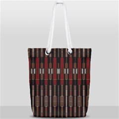 Mechanics Full Print Rope Handle Tote (small)