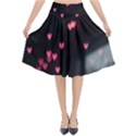 Love Valentine s Day Flared Midi Skirt View1