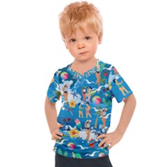 Beach Babes Kids  Sports Tee