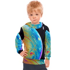 Soap Bubble Project Kids  Hooded Pullover by artworkshop