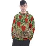 Valentine Day Heart Pattern Love Men s Pullover Hoodie