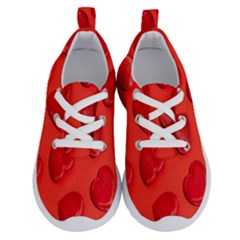 Valentine Day Heart Pattern  Running Shoes by artworkshop