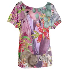 Outback Beauty  Women s Oversized Tee