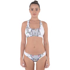 Xmas T- Shirt Funny Motif For Christmas T- Shirt (1) Cross Back Hipster Bikini Set