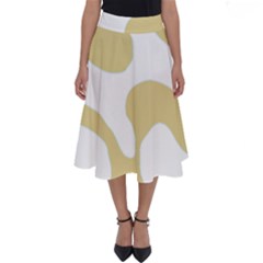Abstract Pattern Baby Blue Swirl T- Shirt Abstract Pattern Baby Blue Swirl T- Shirt Perfect Length Midi Skirt by maxcute