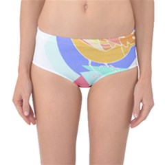 Bird Lover T- Shirtbird T- Shirt (21) Mid-waist Bikini Bottoms by maxcute