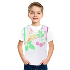 Bird Lover T- Shirtbird T- Shirt (26) Kids  Basketball Tank Top