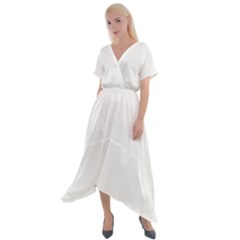 Bird Lover T- Shirtbird T- Shirt (27) Cross Front Sharkbite Hem Maxi Dress