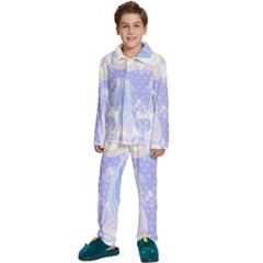 Bird Lovers T- Shirtbird T- Shirt Kids  Long Sleeve Velvet Pajamas Set