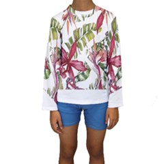 Botanical T- Shirt Botanical Majestic Counterfloor T- Shirt Kids  Long Sleeve Swimwear