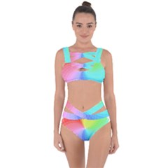Color Wheel T- Shirt Color Wheel T- Shirt Bandaged Up Bikini Set 
