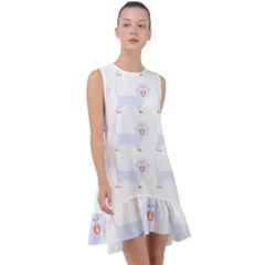 Dachshund Cute Pattern T- Shirt Dachshund Dog Breed Cute Pattern T- Shirt Frill Swing Dress by maxcute