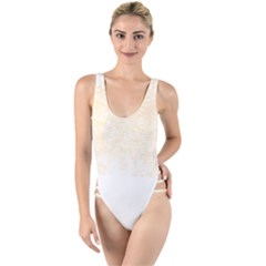 Dry Grass Texture T- Shirt Dry Grass Texture T- Shirt High Leg Strappy Swimsuit by maxcute
