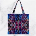 Abstract Blend Repeats Zipper Grocery Tote Bag View1