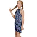 Dweeb Design Kids  Halter Collar Waist Tie Chiffon Dress View2