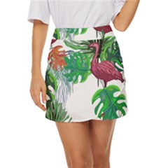 Hawaii T- Shirt Hawaii Creative Pattern T- Shirt Mini Front Wrap Skirt by maxcute