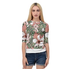 Hawaii T- Shirt Hawaii Hello Modern T- Shirt Quarter Sleeve Raglan Tee