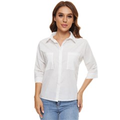 Mandala Art T- Shirt M A N D A L A 26 T- Shirt Women s Quarter Sleeve Pocket Shirt