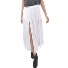 Mandala Art T- Shirtmandala Magic Circle Ideas 023 T- Shirt Velour Split Maxi Skirt