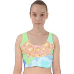 Turtle Lover T- Shirtturtle T- Shirt Velvet Racer Back Crop Top by maxcute