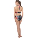 Chocolate dark Halter Side Cut Swimsuit View2