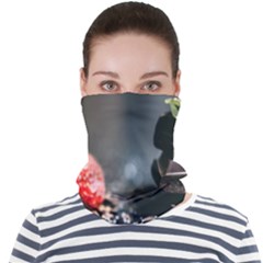 Chocolate Dark Face Seamless Bandana (adult) by artworkshop