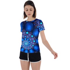 Digitalart Balls Back Circle Cutout Sports Tee